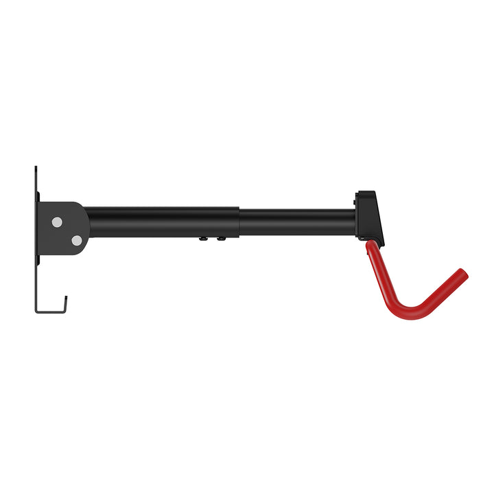 Maclean Fahrradhalterung / Wandhalterung, horizontal, Stahl, max. Belastbarkeit 30 kg, Winkelverstellbar, MC-172
