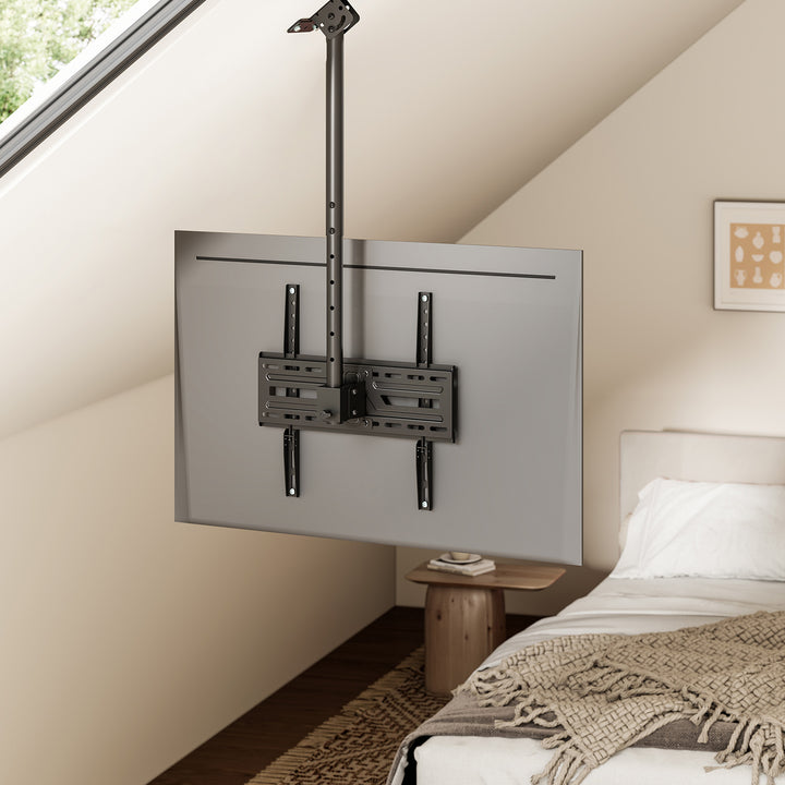 Deckenhalterung für Fernseher von Maclean, max. Tragkraft 50 kg, 37–86", max. VESA 600 × 400, MC-173