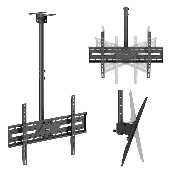 Deckenhalterung für Fernseher von Maclean, max. Tragkraft 50 kg, 37–86", max. VESA 600 × 400, MC-173
