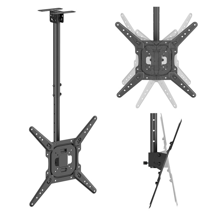 Maclean TV-Deckenhalterung, max. Tragkraft 35 kg, 23–55", max. VESA 400 × 400, MC-174