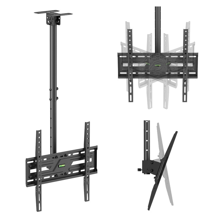 Deckenhalterung für Fernseher von Maclean, max. Tragkraft 50 kg, 37–75", max. VESA 400 × 400, MC-175