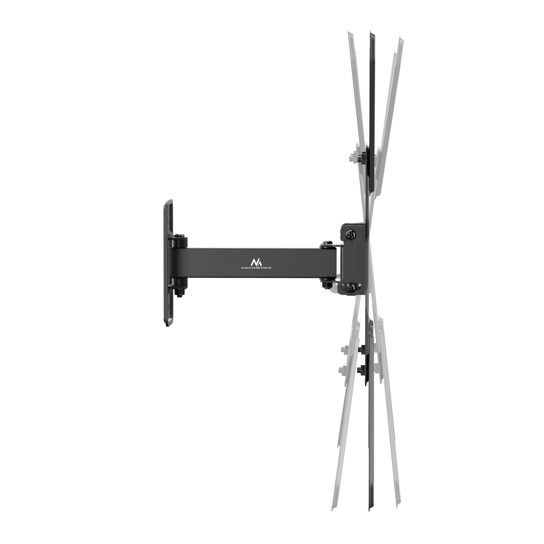 Halterung / Aufhängung für Fernseher oder Monitor von Maclean, max. 23–65", max. Tragkraft 30 kg, universell einsetzbar, max. VESA 400×400, MC-758 N