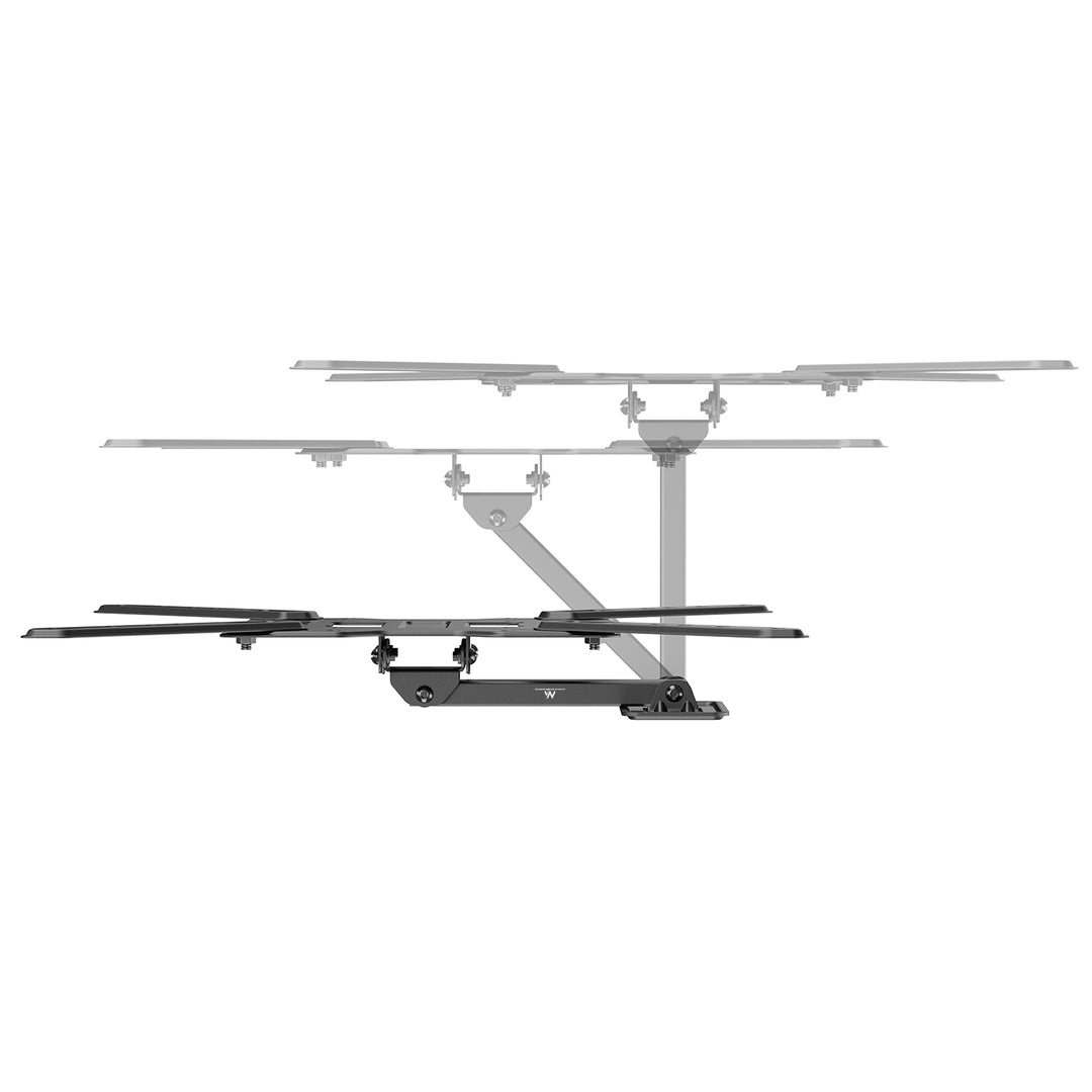 Halterung / Aufhängung für Fernseher oder Monitor von Maclean, max. 23–65", max. Tragkraft 30 kg, universell einsetzbar, max. VESA 400×400, MC-758 N
