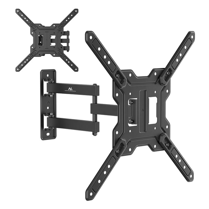 Halterung / Aufhängung für Fernseher oder Monitor von Maclean, max. 23–65", max. Tragkraft 30 kg, universell einsetzbar, max. VESA 400 × 400, MC-759 N