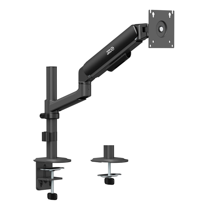 Ergo Office Monitorhalterung/-aufhängung, Gasfeder, 17"-32", 1-10 kg, mattschwarz, max. VESA 100x100, ER-691 B