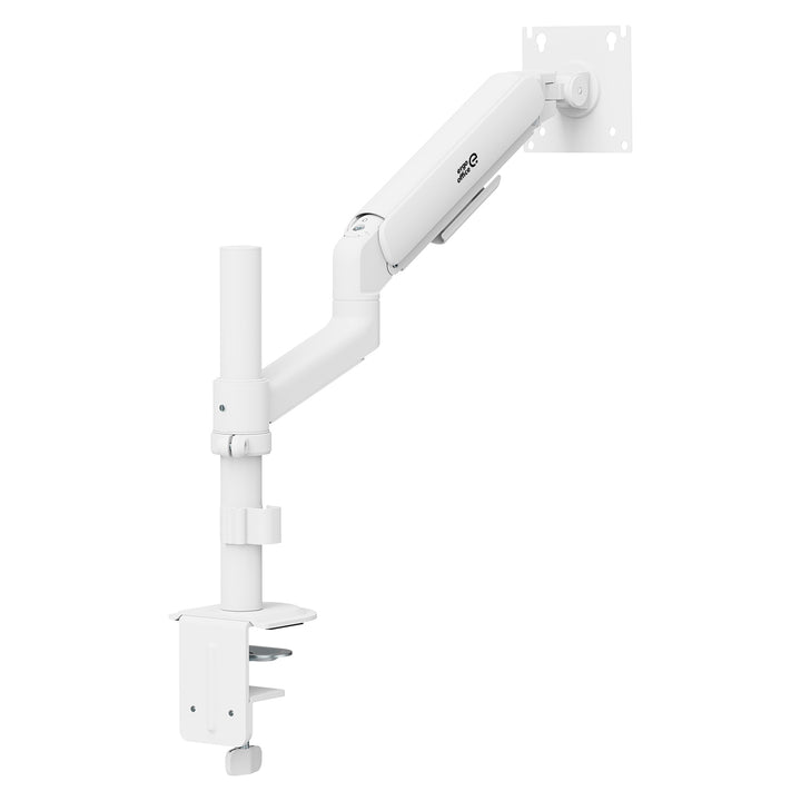 Ergo Office Monitorhalterung/-aufhängung, Gasfeder, 17"–32", 1–10 kg, mattweiß, max. VESA 100×100, ER-691 W