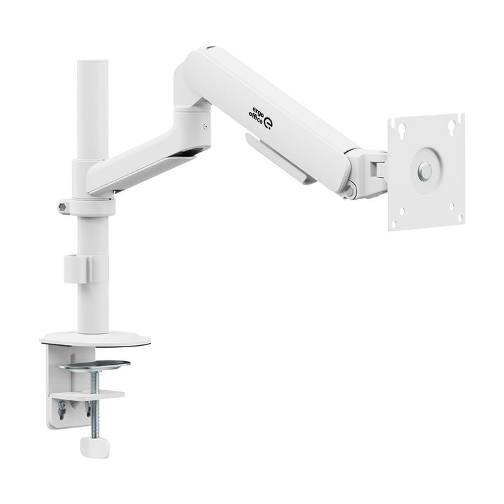 Ergo Office Monitorhalterung/-aufhängung, Gasfeder, 17"–32", 1–10 kg, mattweiß, max. VESA 100×100, ER-691 W