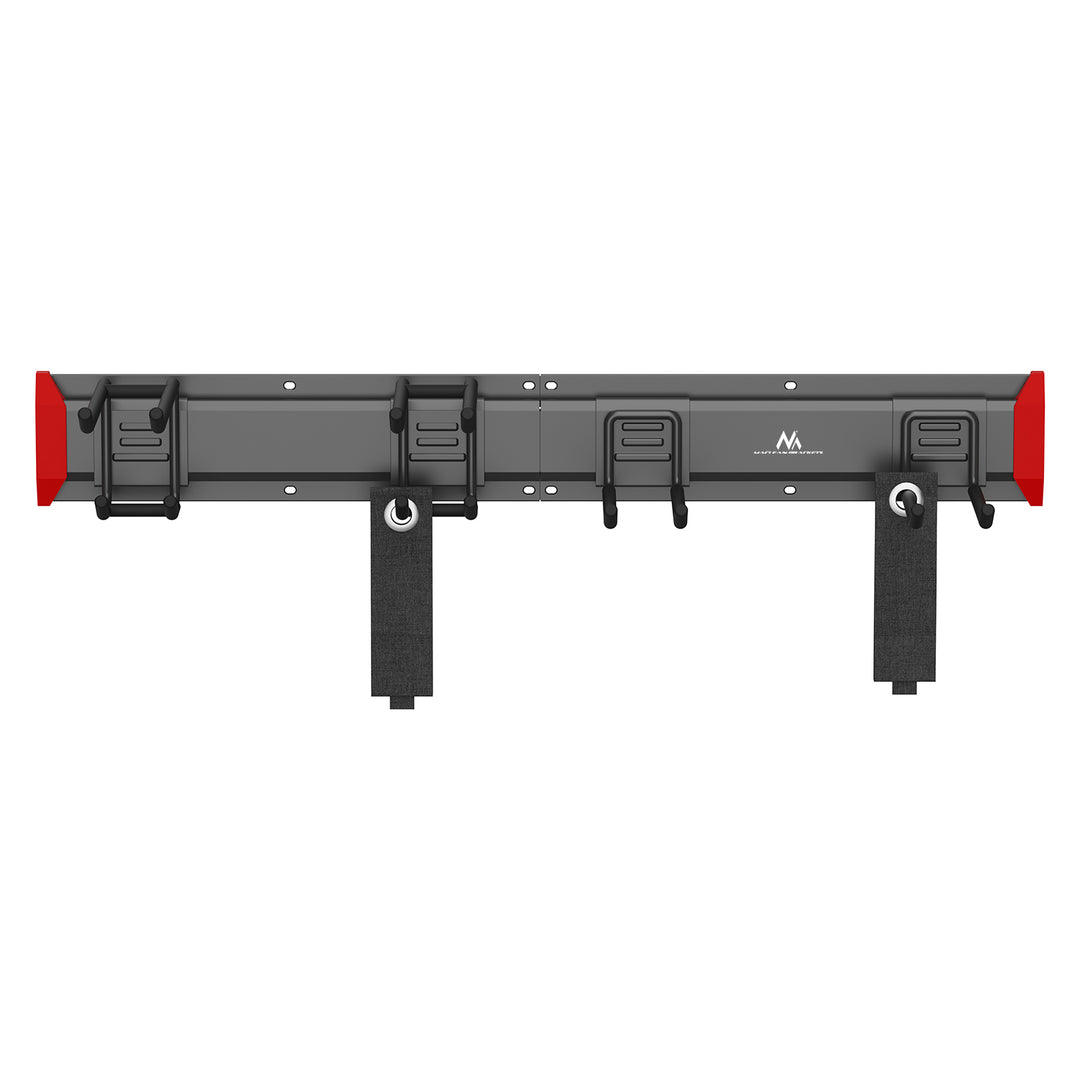 Maclean Wand-Werkzeughalter, aus Stahl, max. Belastbarkeit 136 kg, Breite 816 mm, MC-178