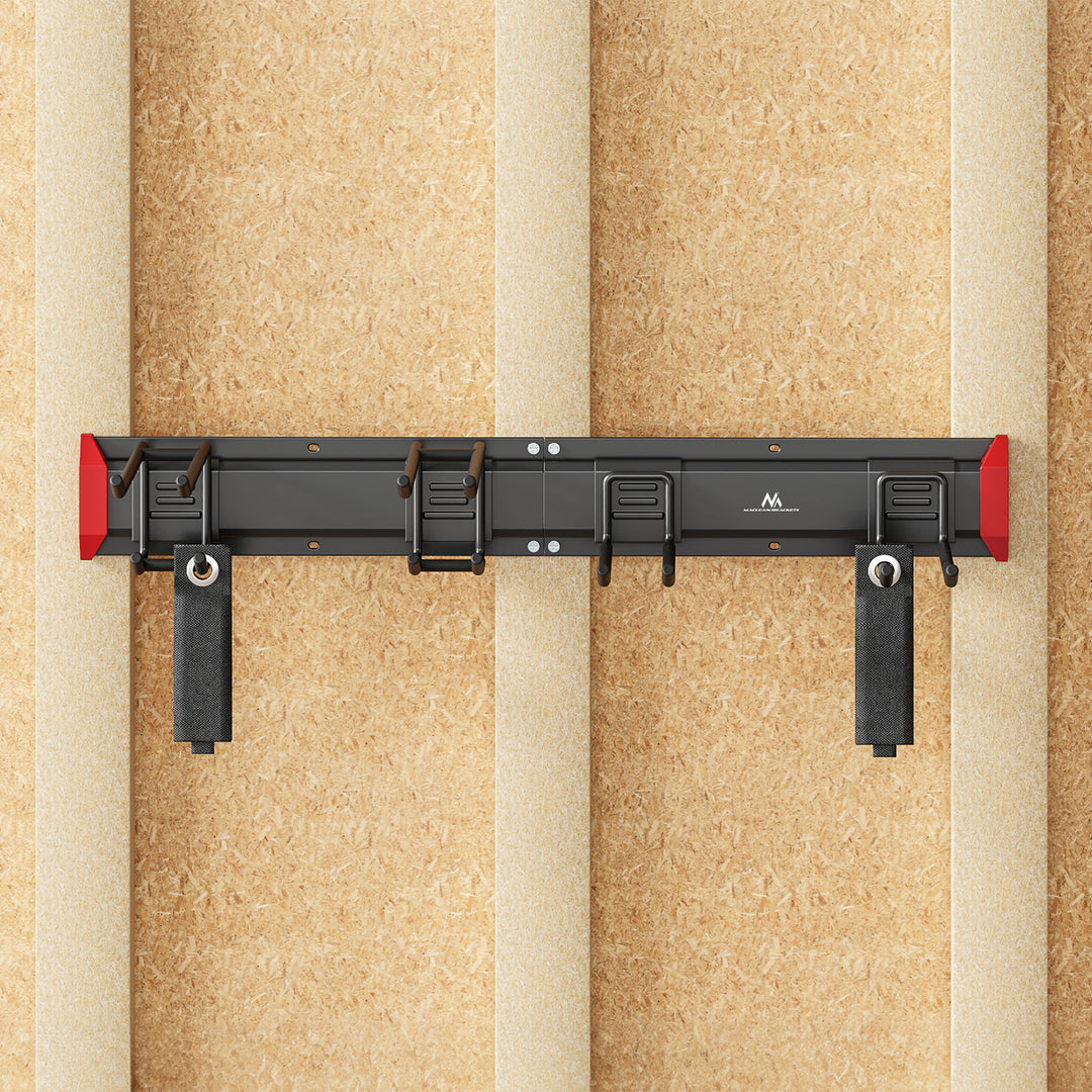 Maclean Wand-Werkzeughalter, aus Stahl, max. Belastbarkeit 136 kg, Breite 816 mm, MC-178
