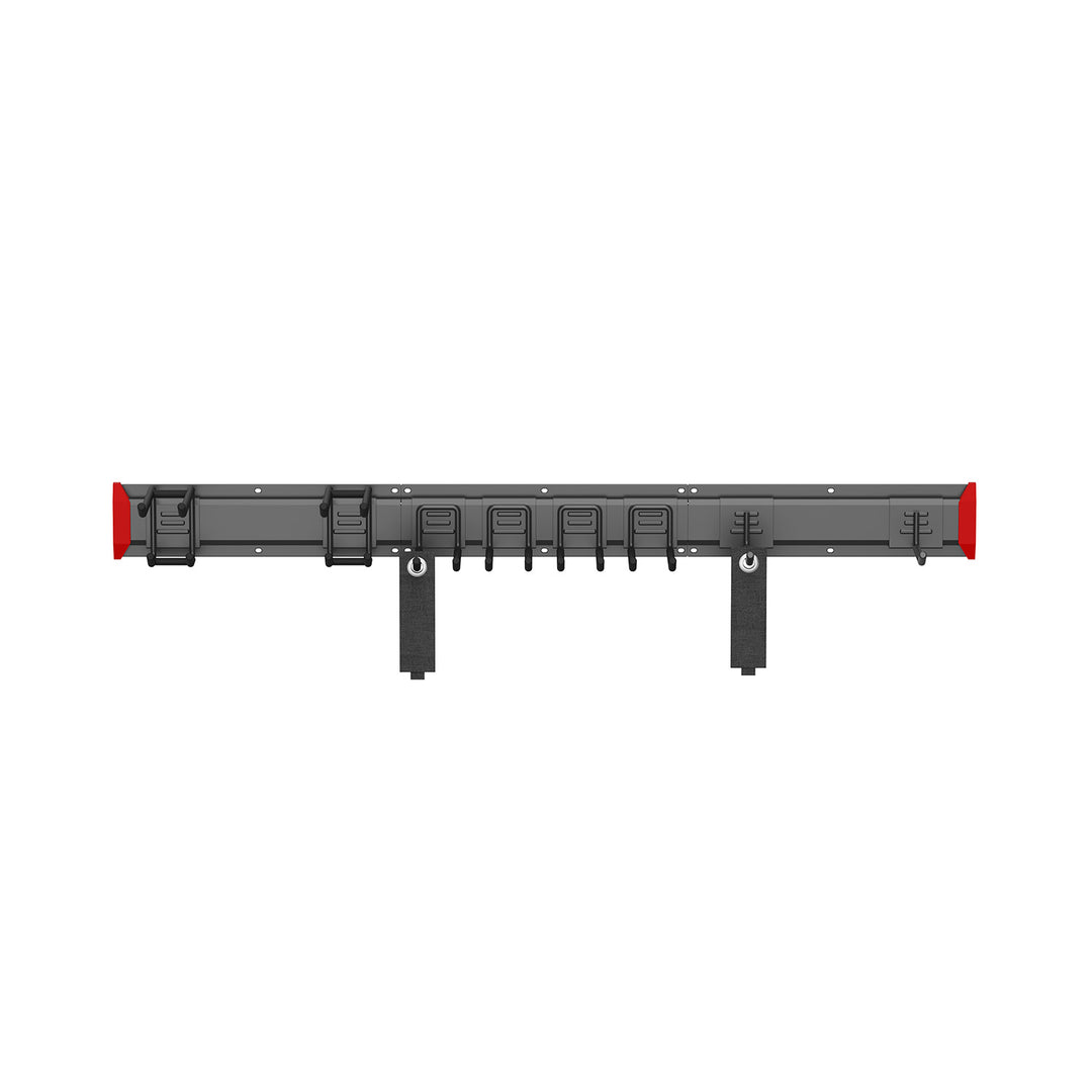 Maclean Wand-Werkzeughalter, aus Stahl, max. Tragkraft 228 kg, Breite 1222 mm, MC-179