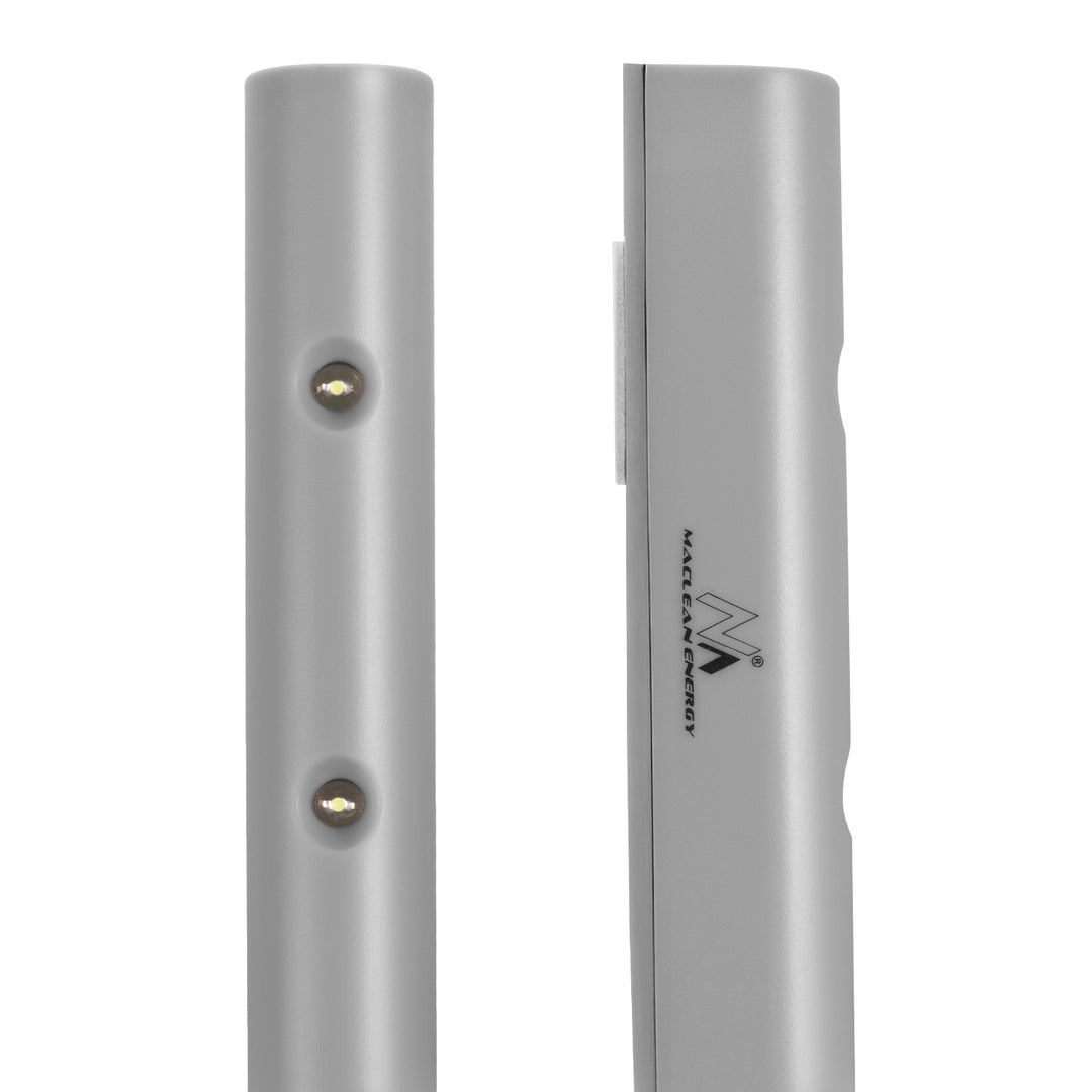 Maclean 6LED Unterbau-Küchenleuchte, länglich, mit Bewegungssensor, 5xAA, MCE123 + 5x AAA Alkalibatterie Varta Industrial