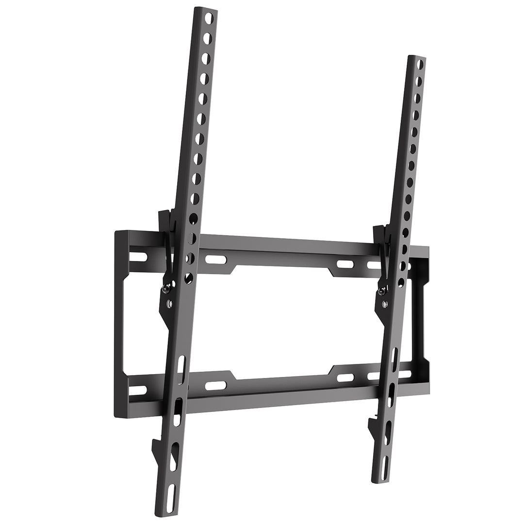 Maclean TV-Halterung/Aufhängung, max. VESA 400x400, 32–75", bis zu 45 kg, schwarz, Neigungsverstellung 0°–-8°, MC-187