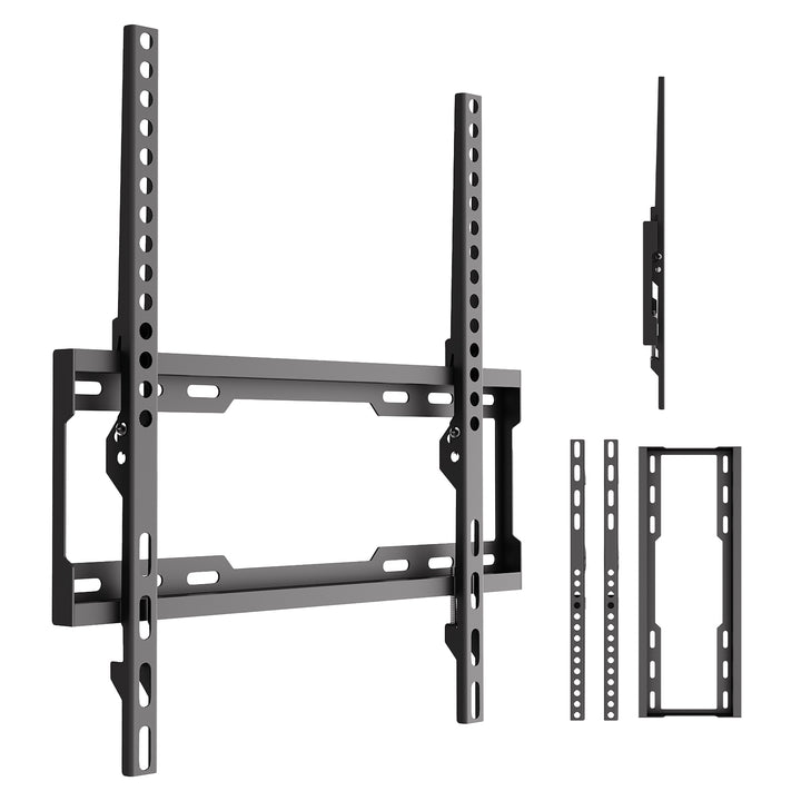 Maclean TV-Halterung/Aufhängung, max. VESA 400x400, 32–75", bis zu 45 kg, schwarz, Neigungsverstellung 0°–-8°, MC-187