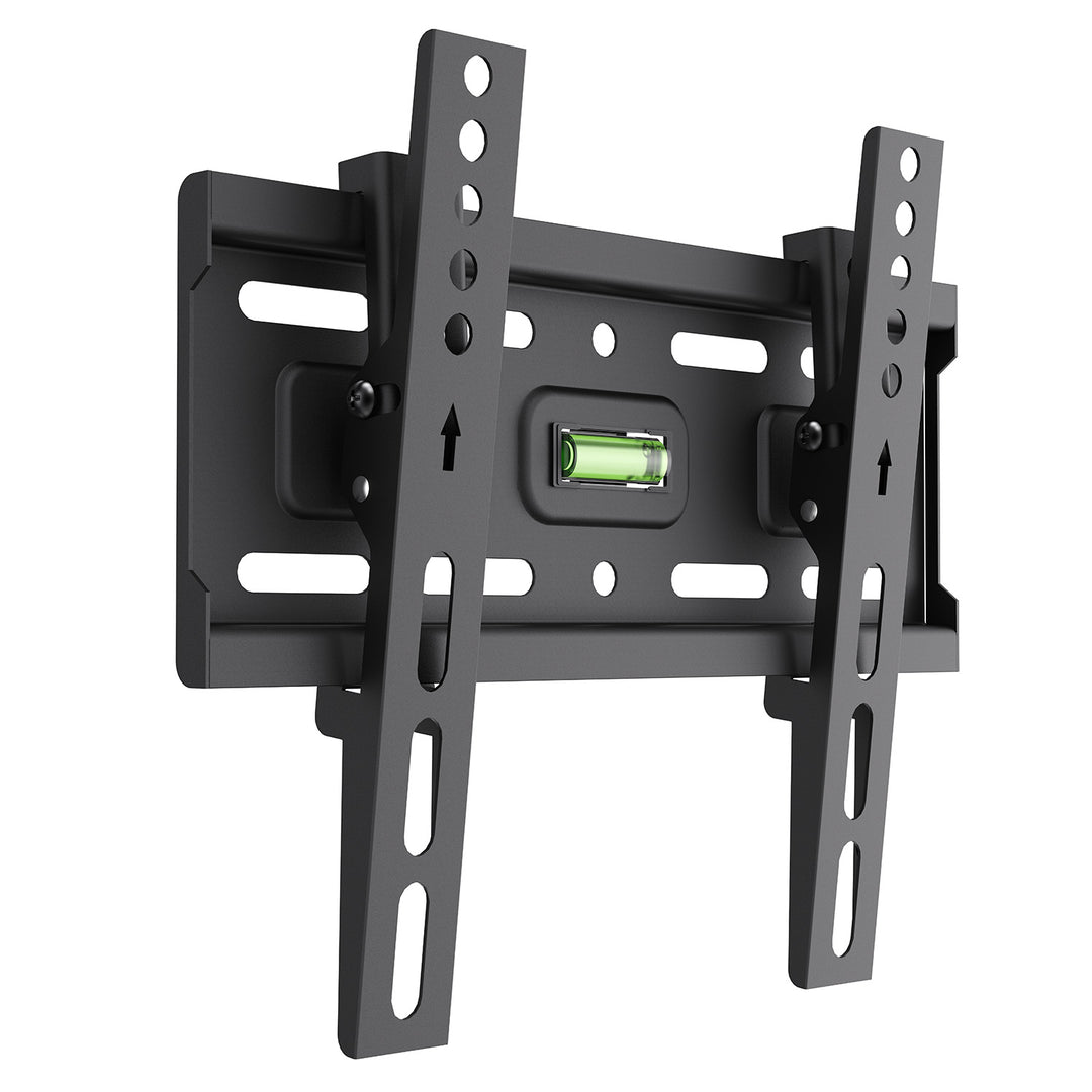 Maclean TV-Halterung/Aufhängung, max. VESA 200x200, 13–43", bis zu 45 kg, schwarz, Neigungsverstellung +2° bis -10°, MC-189