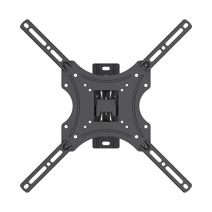 Maclean TV-Halterung/Aufhängung, max. VESA 400x400, 32–55", bis zu 25 kg, schwarz, Neigungsverstellung 0°–-15° und Schwenkverstellung +90°–-90°, MC-190
