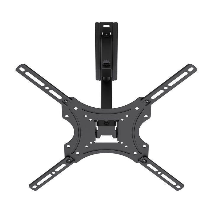 Maclean TV-Halterung/Aufhängung, max. VESA 400x400, 32–55", bis zu 25 kg, schwarz, Neigungsverstellung 0°–-15° und Schwenkverstellung +90°–-90°, MC-190