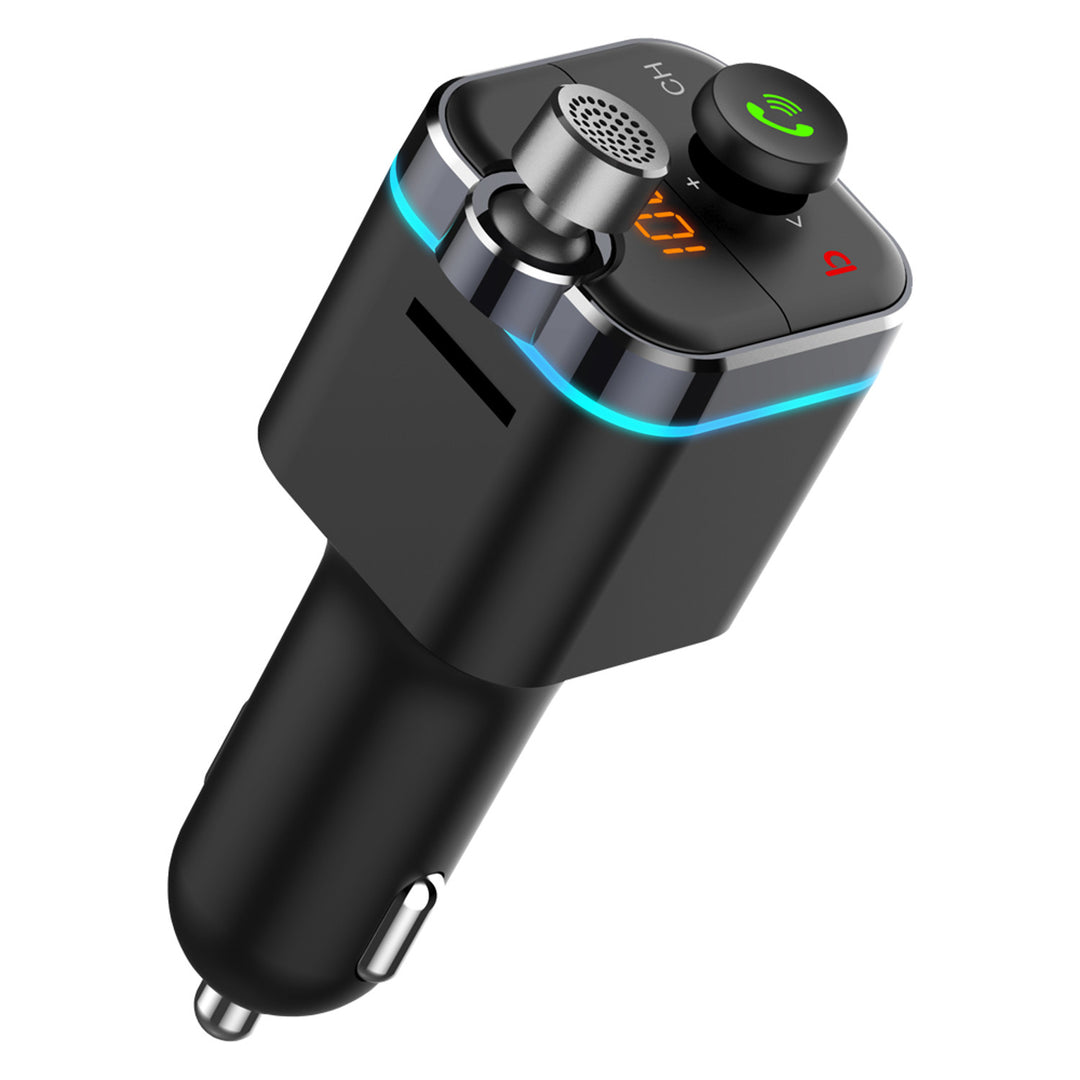 Savio MP3-Autosender, Bluetooth 5.0, Ladefunktion, schwarz, SAVFMTRANSTR-12