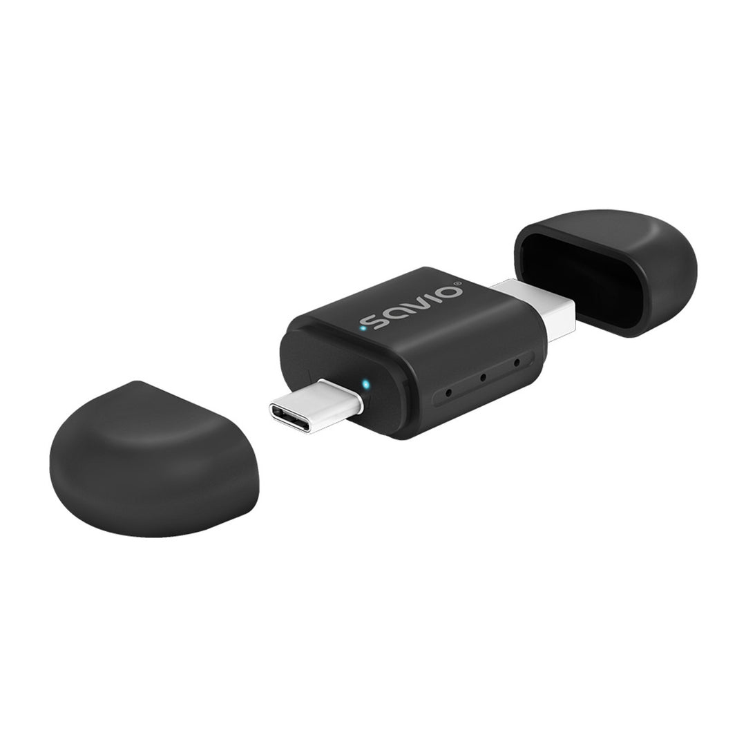 Drahtloser Adapter Savio, CarPlay, Android Auto, Bluetooth, WLAN, SAVTR-17