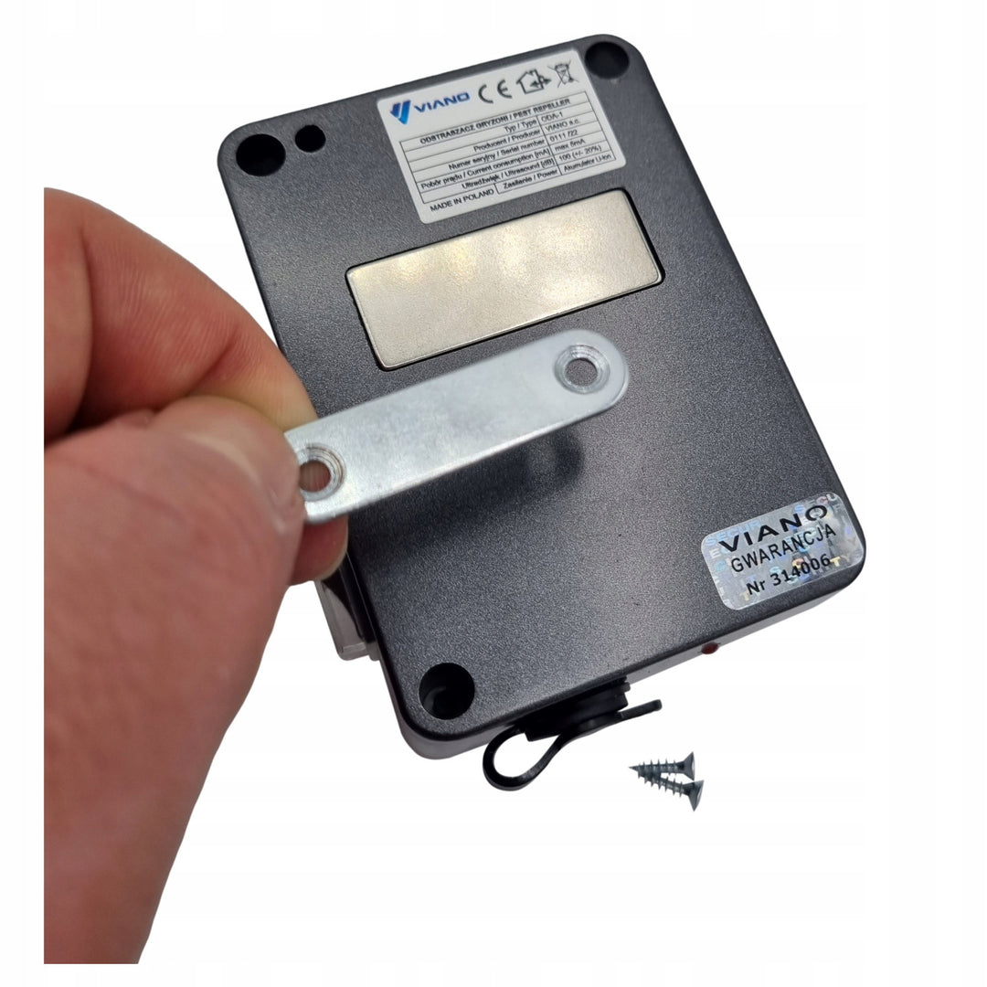 Kabellose Nagetierabwehr, Marder, Mausabwehr Viano, eingebauter 4000mAh Akku, großer Summer, ODA1