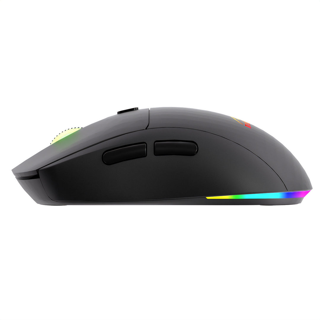 Kabellose 2-in-1-Maus (BT/RF), leise und aufladbar MT1124, Media-Tech