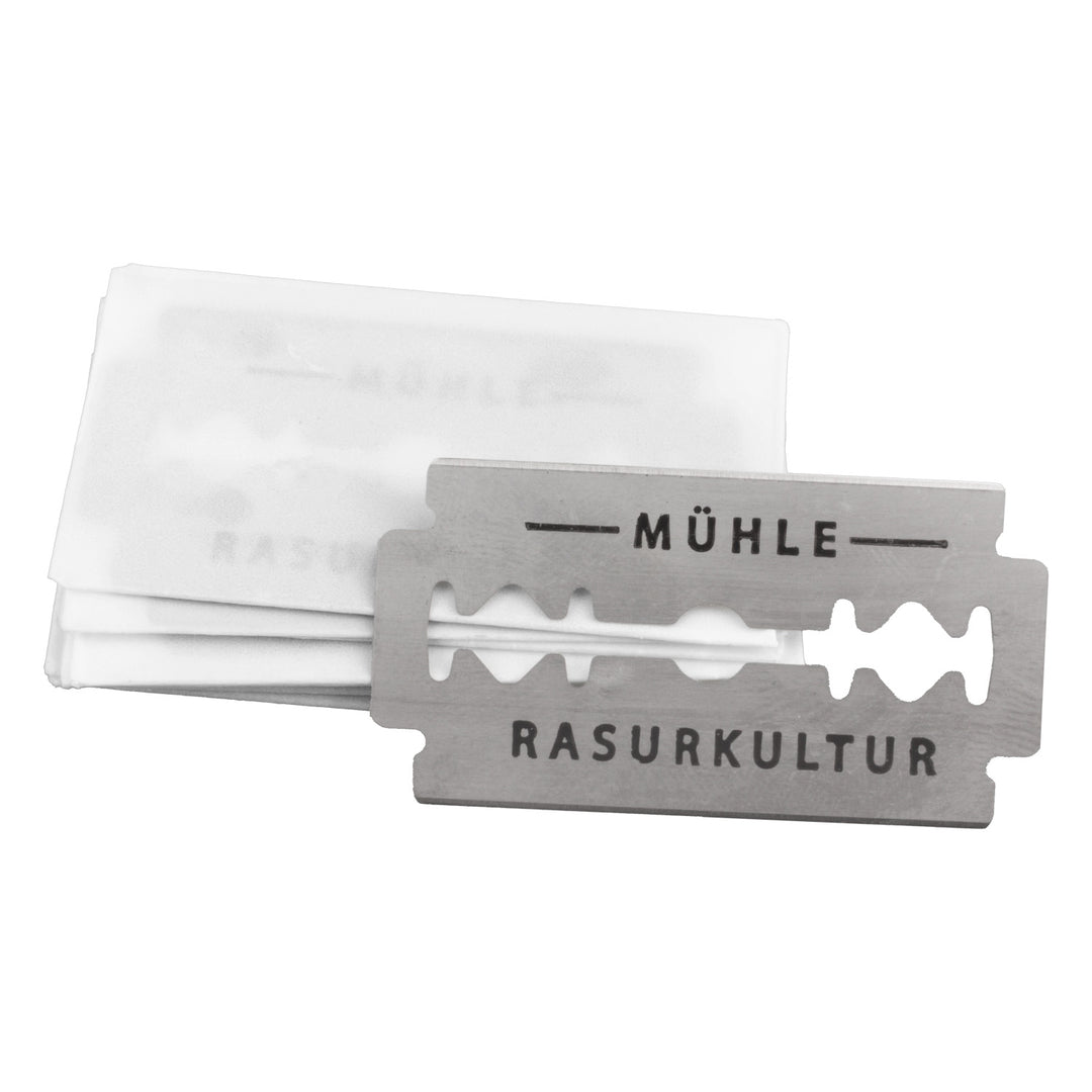 MÜHLE Rasierklingen, rostfreier Stahl, 10 Stück, mittlere Schärfe, K1