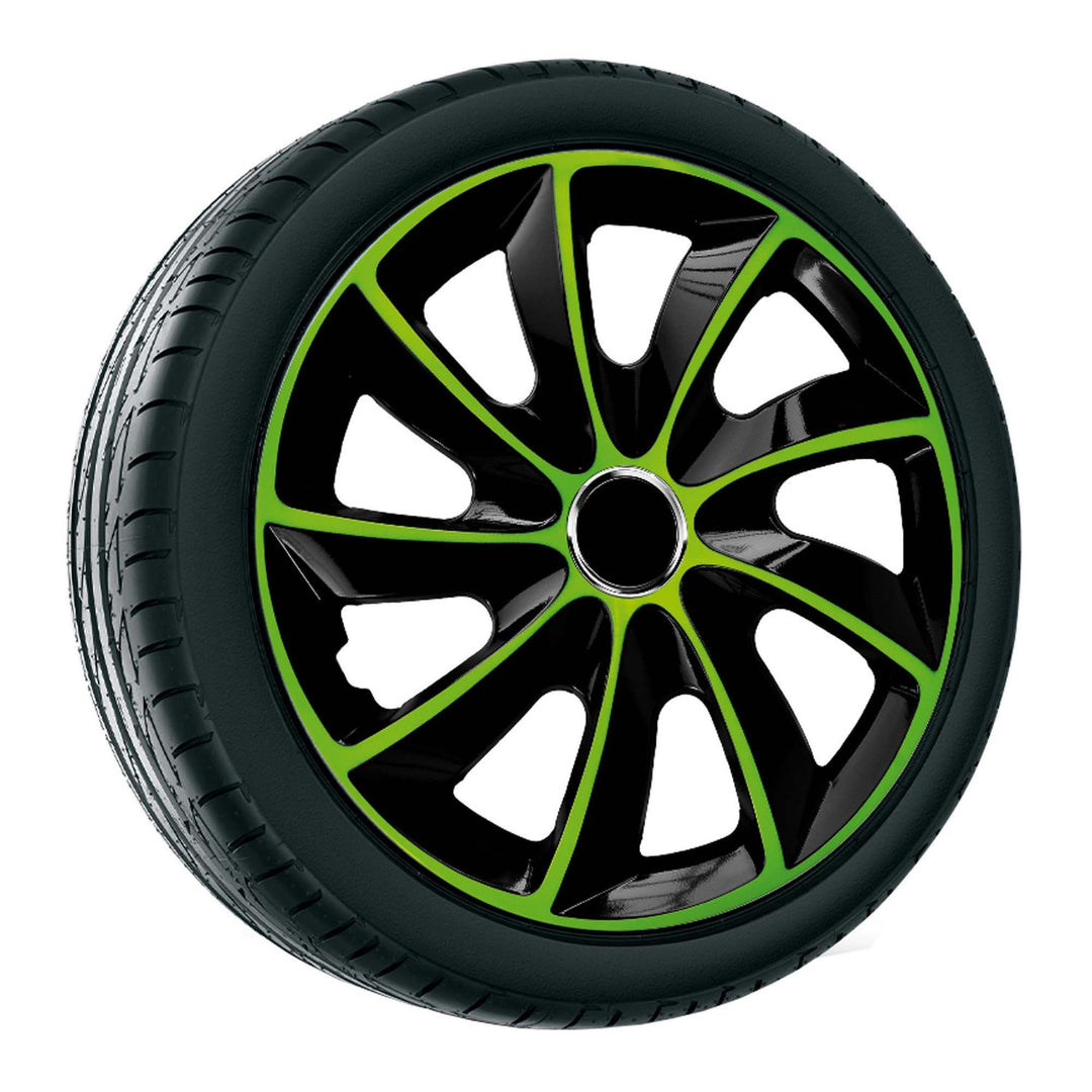Universal-Radkappe 16'' NRM Stig Extra schwarz-grün 1 Stück