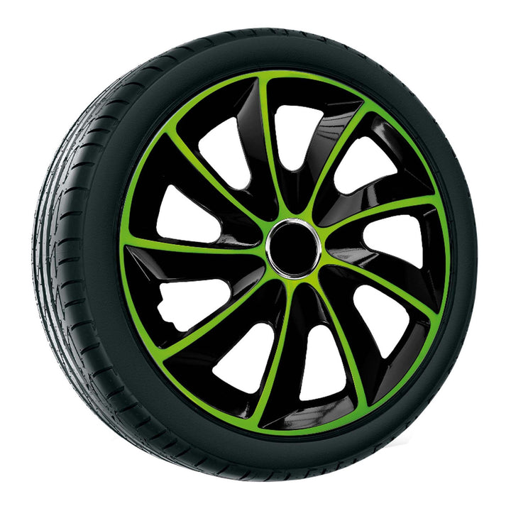 Universal-Radkappe 16'' NRM Stig Extra schwarz-grün 1 Stück
