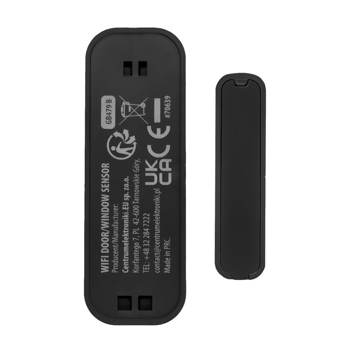 Drahtloser Reed-Schalter / WLAN-Öffnungssensor von GreenBlue, Android/iOS, für Türen / Fenster, 3,0 V DC, LR03x2, GB479 B