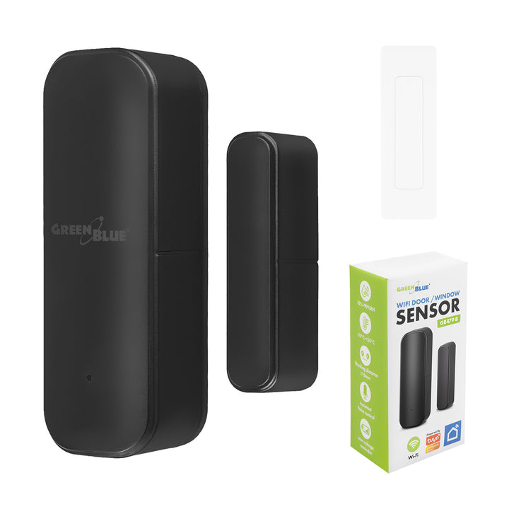 Drahtloser Reed-Schalter / WLAN-Öffnungssensor von GreenBlue, Android/iOS, für Türen / Fenster, 3,0 V DC, LR03x2, GB479 B
