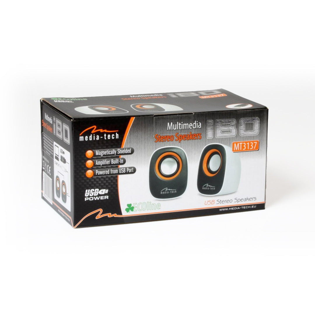 USB-betriebene 2.0-Computerlautsprecher, Media-Tech, MT3137