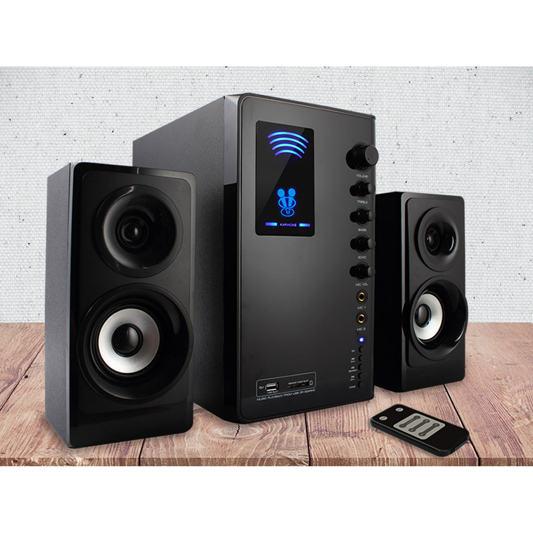 2.1-Lautsprecherset Tracer, Bluetooth 5.1, Leistung 35 W, FM-Radio, Fernbedienung, Tumba BT