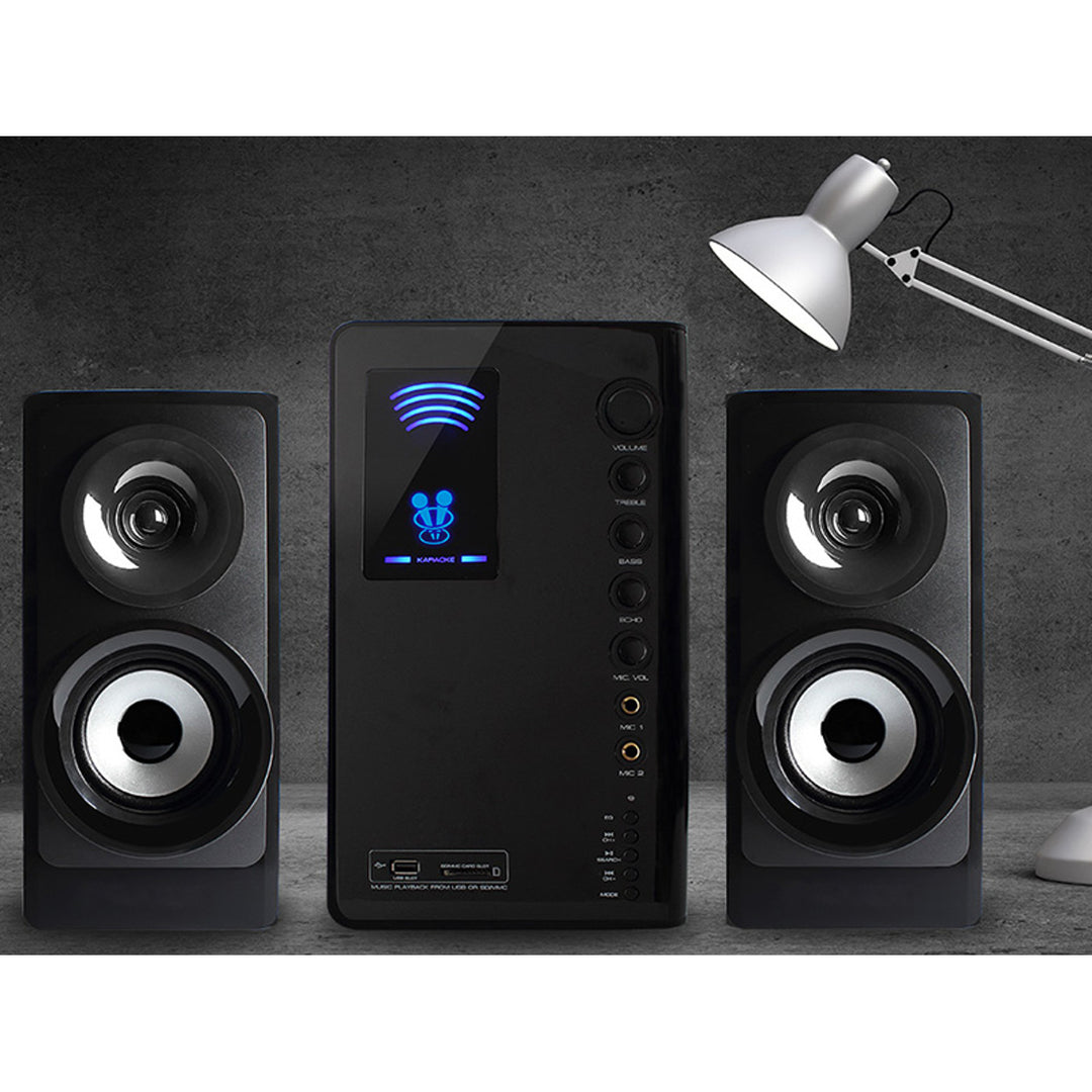 2.1-Lautsprecherset Tracer, Bluetooth 5.1, Leistung 35 W, FM-Radio, Fernbedienung, Tumba BT