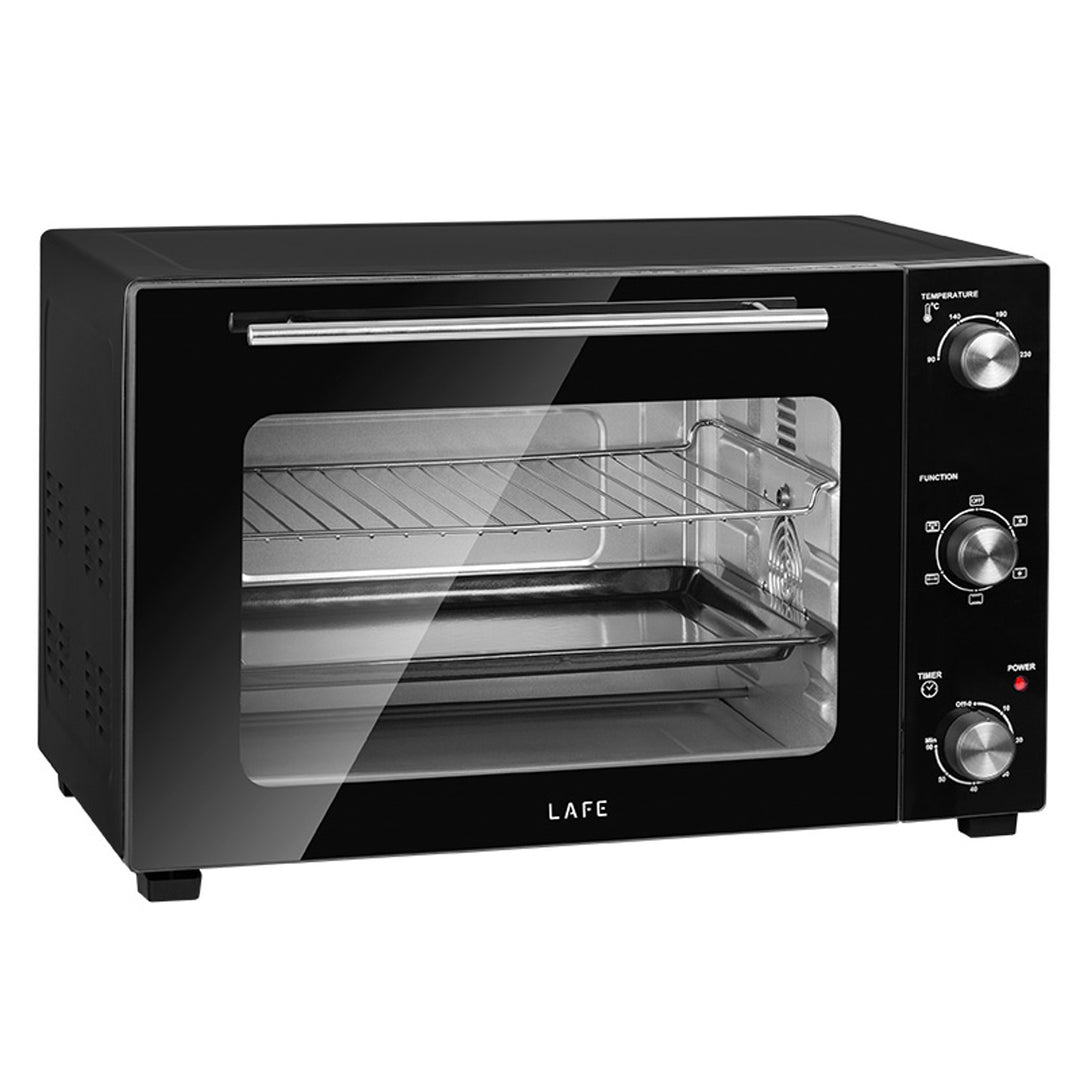 Elektrobackofen Lafe, Fassungsvermögen 48 l, Leistung 1800 W, Heißluft, HeatMaster