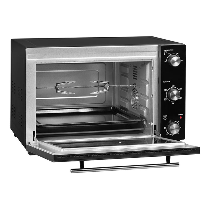 Elektrobackofen Lafe, Fassungsvermögen 48 l, Leistung 1800 W, Heißluft, HeatMaster
