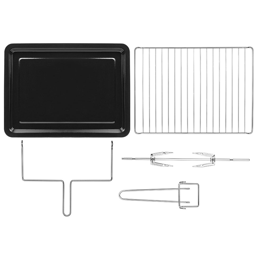 Elektrobackofen Lafe, Fassungsvermögen 48 l, Leistung 1800 W, Heißluft, HeatMaster