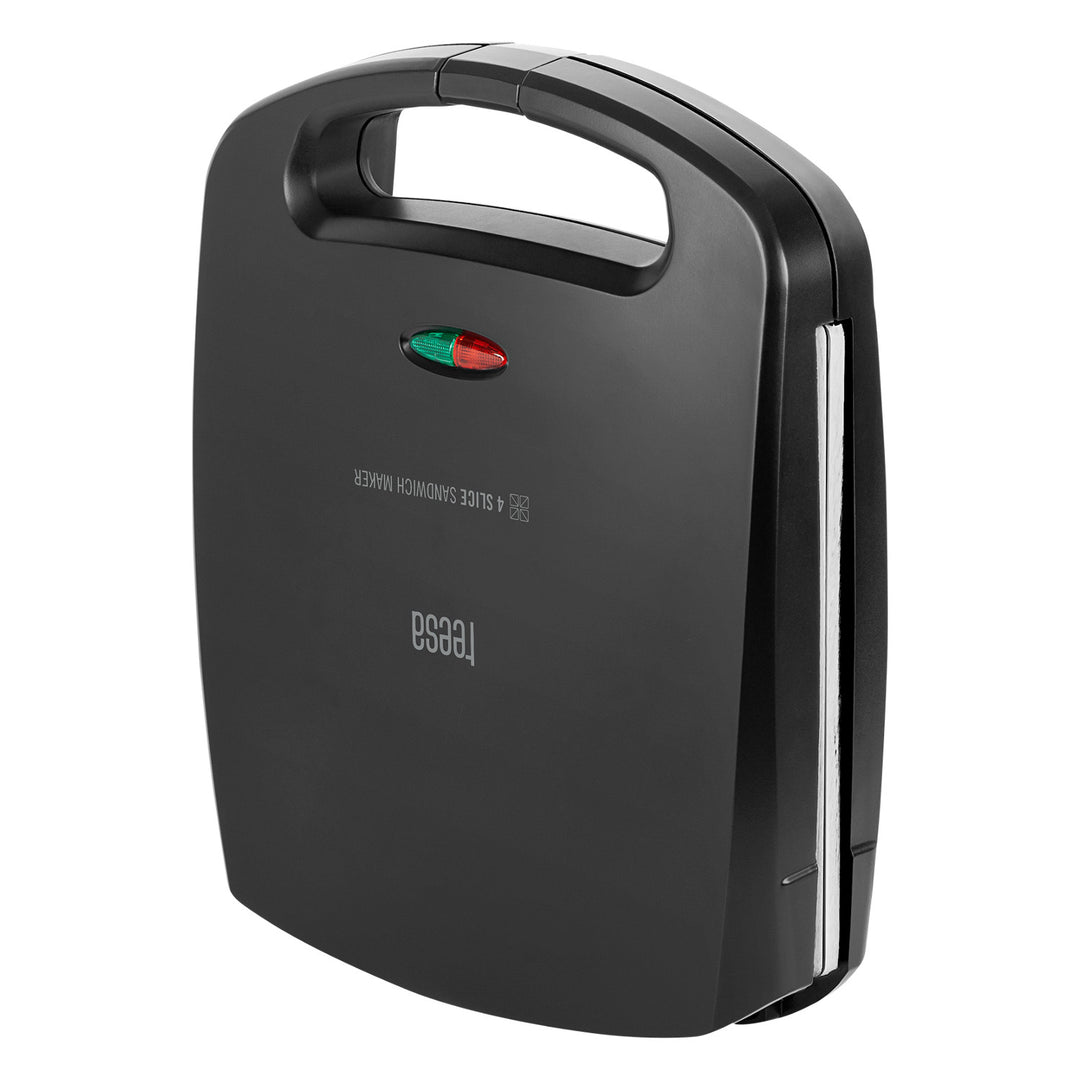 Teesa Sandwichtoaster, Keramikplatten, für 4 Sandwiches, maximale Leistung 1500 W, TSA3229B