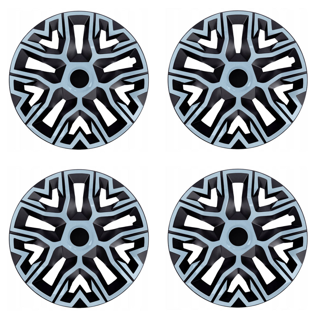 Universal-Radkappen 16'' NRM The Best Bicolor azure/black 4 Stück