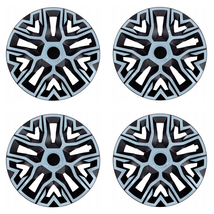 Universal-Radkappen 16'' NRM The Best Bicolor azure/black 4 Stück