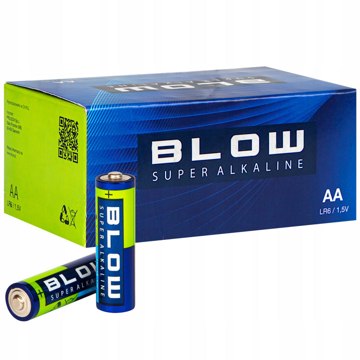 Alkalibatterien AA Blow, LR6, Spannung 1,5 V, 40er-Pack