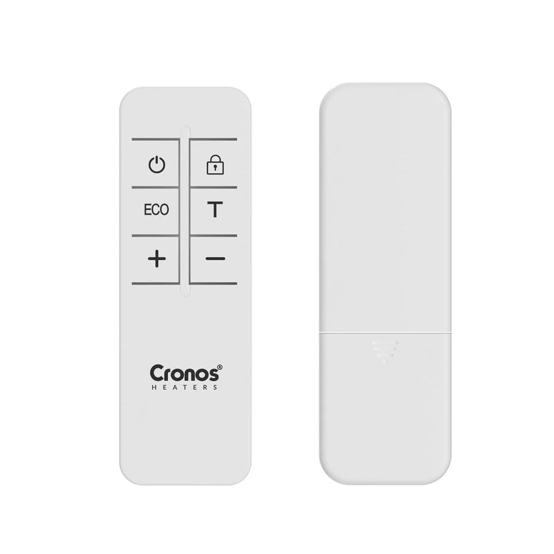 Cronos Infrarot-Heizkörper, 800 W, ideal für Allergiker, matte Oberfläche, ultradünn, eingebauter Thermostat und Fernbedienung per Smartphone oder Fernbedienung, Carbon P800 TWP