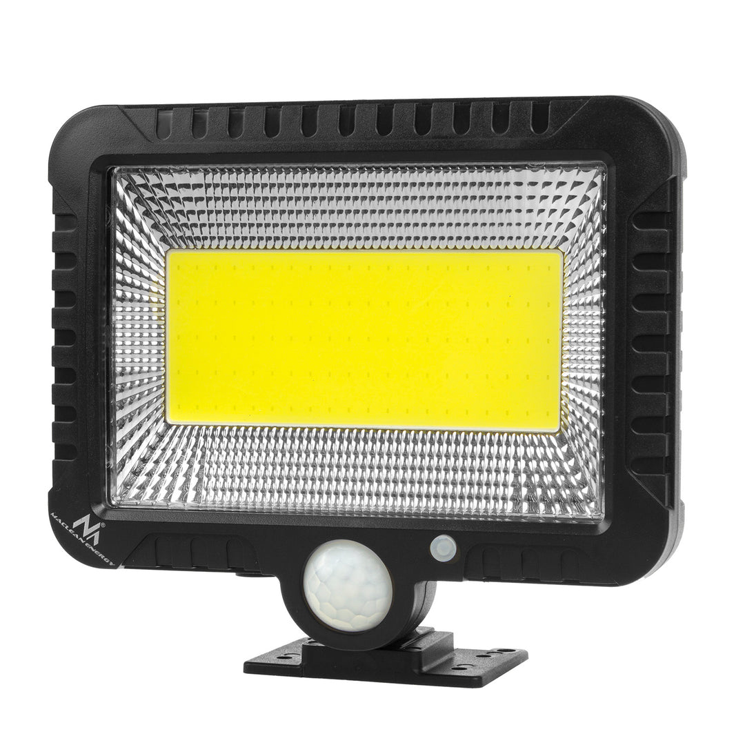 Solar-LED-Flutlicht mit Bewegungssensor Maclean, IP44, 5 W, 400 lm, 6000 K, Lithium-Akku 1300 mAh, 5,5 V DC MCE438, 4 Stück