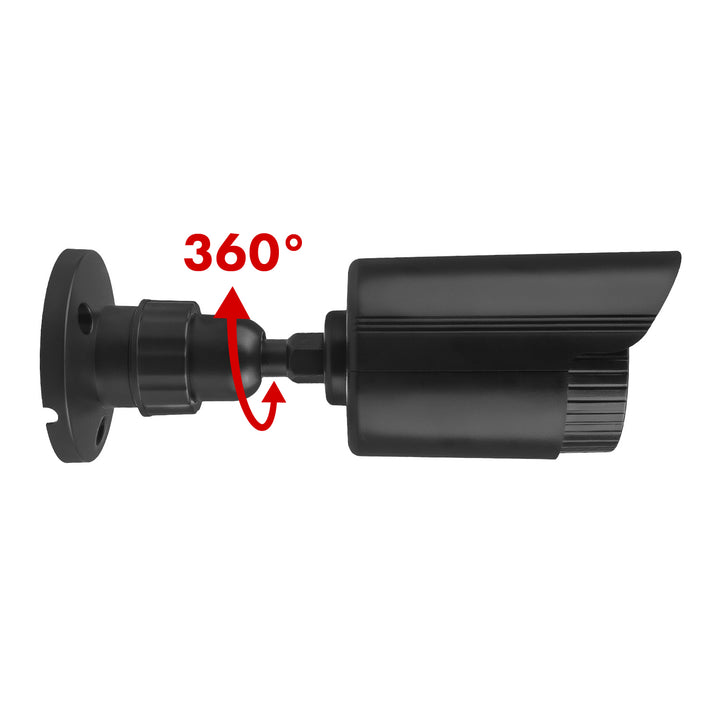 Attrappe einer Röhrenkamera, IR-LEDs, schwarz, Stromversorgung 2xAA (im Lieferumfang enthalten), ABS, IR1800 B