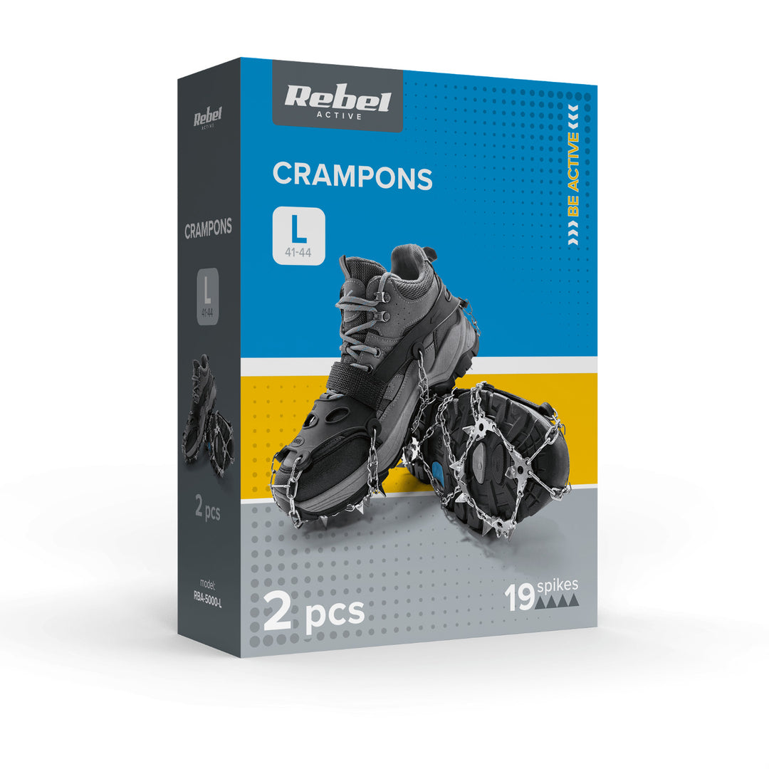 Spikes für Wanderschuhe Rebel Active, Größe L 41-44