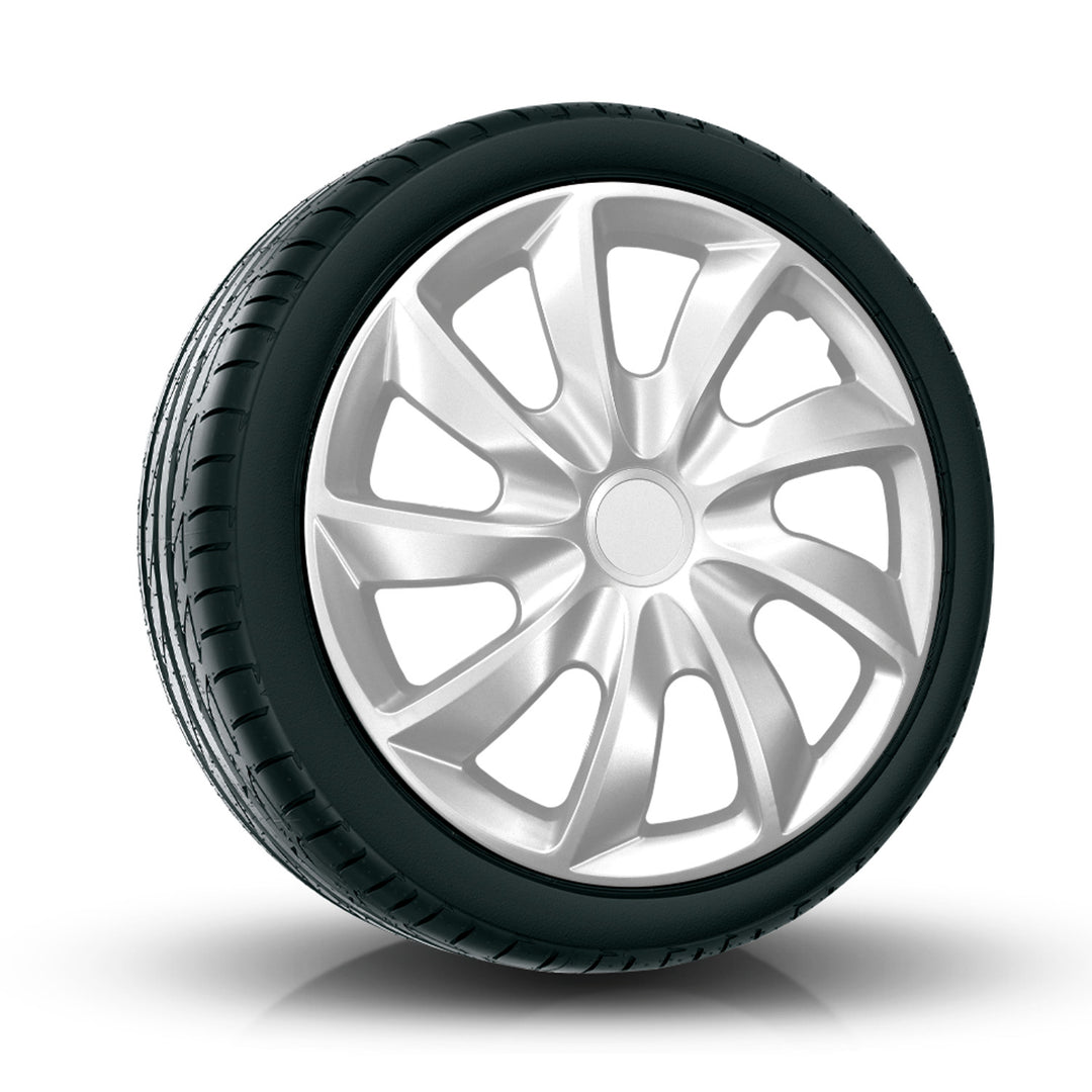 Universal-Radkappen 13'' NRM Quad silberfarben 4 Stück