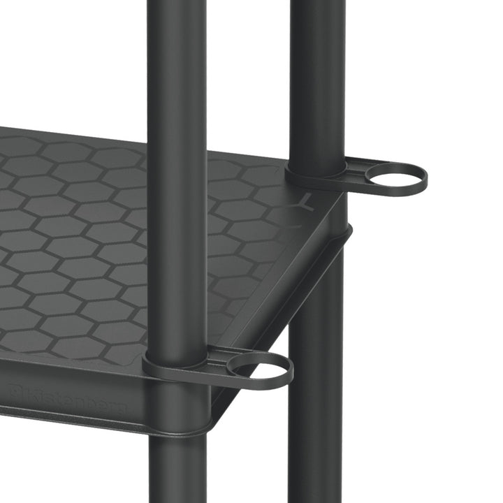 Regal Stackaro Solid 75 Kistenberg, max. Gesamtbelastung 220 kg, 5 Fachböden, Wandmontage, KSS75L5HD-S411