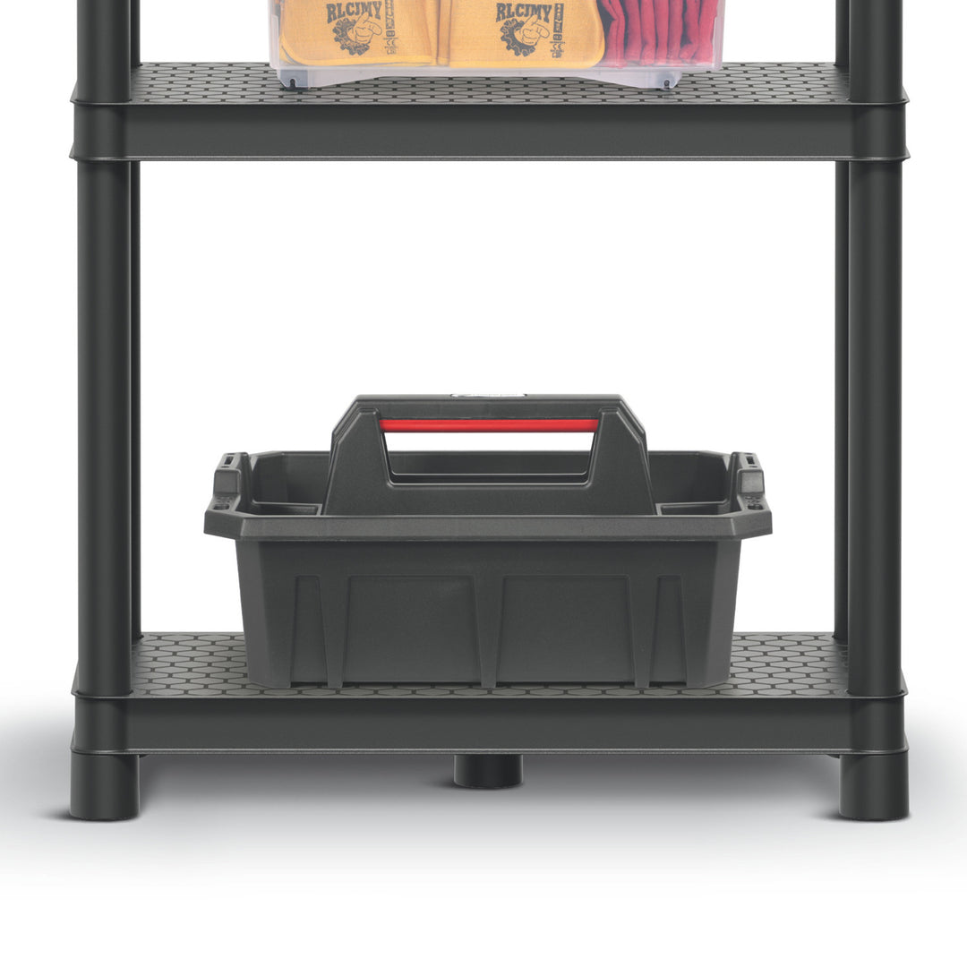 Regal Stackaro Solid 75 Kistenberg, max. Gesamtbelastung 220 kg, 5 Fachböden, Wandmontage, KSS75L5HD-S411