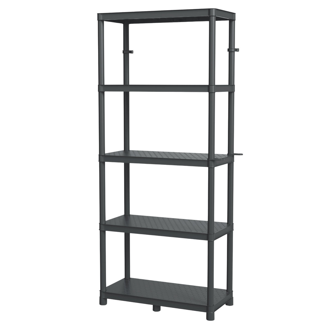 Regal Stackaro Solid 75 Kistenberg, max. Gesamtbelastung 220 kg, 5 Fachböden, Wandmontage, KSS75L5HD-S411