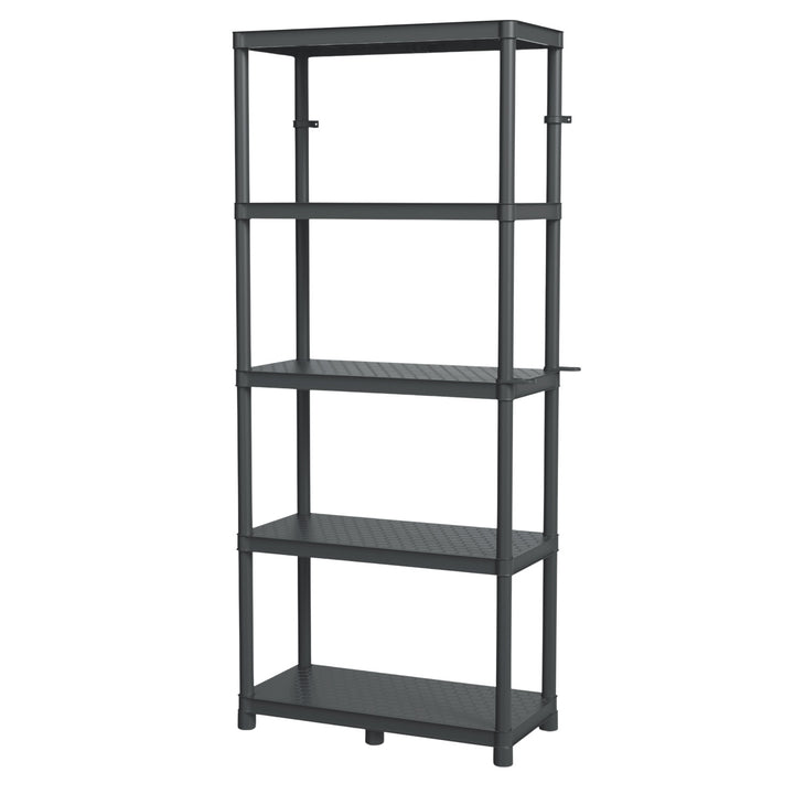 Regal Stackaro Solid 75 Kistenberg, max. Gesamtbelastung 220 kg, 5 Fachböden, Wandmontage, KSS75L5HD-S411
