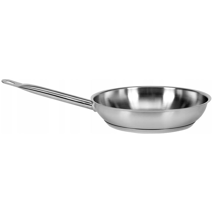 Professionelle Gastronomiefritteuse Yato Gastro, für alle Herdarten, aus Edelstahl, Durchmesser 24 cm, Fassungsvermögen 2,3 l, spülmaschinenfest, YG-00101