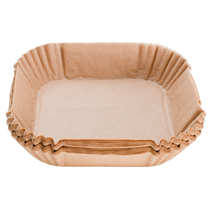 Papier-Einsätze für Fritteuse, Airfryer, Adler, 16 cm, bis 240 °C, biologisch abbaubar, 500 Stück, AD 6731